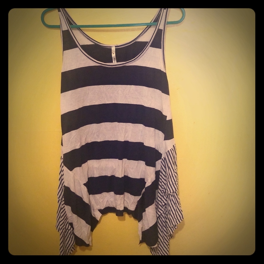 Stripped tank